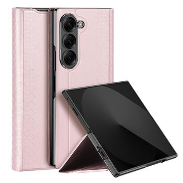 Samsung Galaxy Z Fold7 Dux Ducis Bril Flip Case - Pink