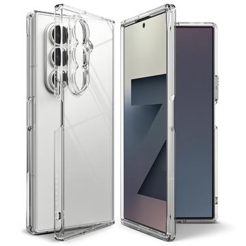 Samsung Galaxy Z Fold7 Ringke Fusion Hybrid Case - Transparent
