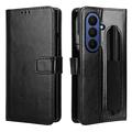 Samsung Galaxy Z Fold7 Wallet Case with Stand - Black