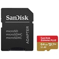 SanDisk Extreme Plus MicroSDXC UHS-I Card SDSQXBZ-064G-GN6MA - 64GB