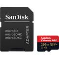SanDisk Extreme Pro microSDXC Memory Card SDSQXCD-256G-GN6MA - 256GB
