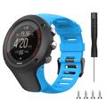 Silicone Strap for Suunto Ambit3 Peak/Sport/Vertical - Blue