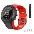 Silicone Strap for Suunto Ambit3 Peak/Sport/Vertical - Red
