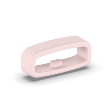 Silicone Watch Band Keeper / Strap Holder - Light Pink