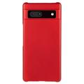 Google Pixel 7a Rubberized Plastic Case - Red