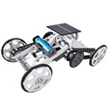Solar Power Climbing Vehicle DIY008 / Educational Toy - White
