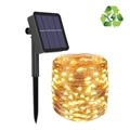 Solar Waterproof IP67 LED String Fairy Lights - 32m