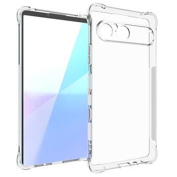 Sony Xperia 10 VII Shockproof Silicone Case - Transparent