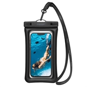 Spigen A610 Universal Waterproof Floating Case - 6.9" - Black