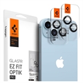 Spigen Glas.tR Ez Fit Optik Pro iPhone 14/14 Plus/15/15 Plus Camera Lens Protector