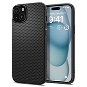 iPhone 15 Plus Spigen Liquid Air TPU Case - Black