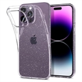 Spigen Liquid Crystal Glitter iPhone 14 Pro Max Case - Transparent