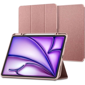 iPad Air 11 2024/2025/iPad Air 2020/2022 Spigen Urban Fit Smart Folio Case - Rose Gold