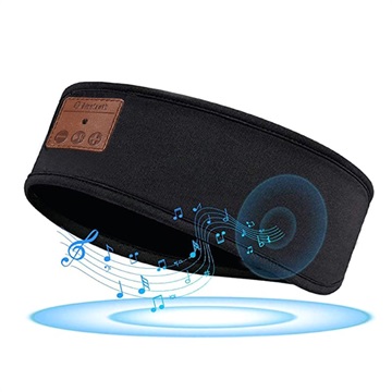 Sport Bluetooth Headband with Microphone Y/AN1 - Black