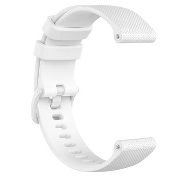 Sports Strap in Silicone for Garmin Vivomove 3S/Vivoactive 4S/Active S – White