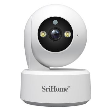 SriHome SH064 8MP Indoor Security Camera - White