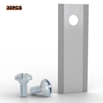 Stainless Steel Blades for Stiga A and G-series Robotic Lawnmower - 30 Pcs.