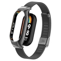Xiaomi Smart Band 8 Stainless Steel Mesh Strap with Case - Black