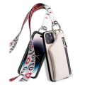Strap Series iPhone 14 Pro Max Case with Detachable Wallet