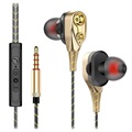 Stylish Four-Driver Stereo In-Ear Headphones