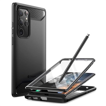 Supcase Clayco Xenon Samsung Galaxy S22 Ultra 5G Hybrid Case (Open-Box Satisfactory) - Black