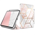 Supcase Cosmo iPad Pro 12.9 2020/2021 Folio Case - Pink Marble