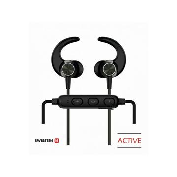 Swissten Active Wireless In-Ear Headphones - Black