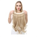 Synthetic Fiber Wavy Halo Hair Extension - Blue