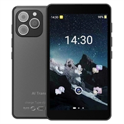 T22 AI Translation Device with ChatGPT, 142 Languages - 5.5" - Black