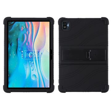 TCL Tab 10s Silicone Case with Kickstand - Black