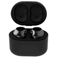 TWS X6 True Wireless Touch Controlled Headphones - Black