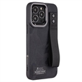 Tactical Camo Troop iPhone 14 Pro Max Hybrid Case - Black