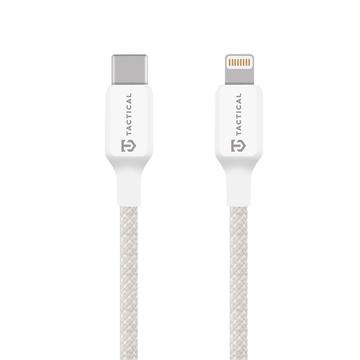Tactical Stitch Thread USB-C / Lightning Cable - 2m, 27W - White