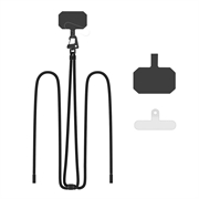 Tech-Protect C5S CrossBody Smartphone Strap - Black