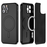 iPhone 12 Pro Max Tech-Protect Icon Silicone Case - MagSafe Compatible - Black