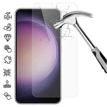 Samsung Galaxy S25 Edge Tempered Glass Screen Protector with Fingerprint Unlock - Clear