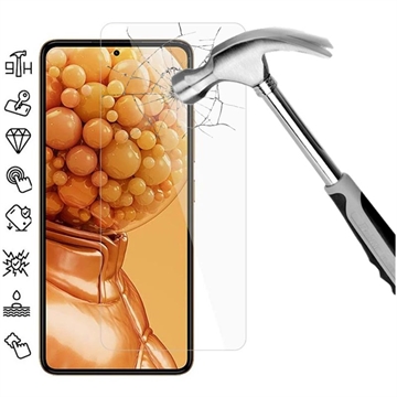 HMD Pulse+ Tempered Glass Screen Protector - 9H, 0.3mm - Case Friendly  - Clear