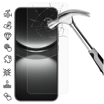 Huawei Nova 12 Tempered Glass Screen Protector - 9H - Case Friendly - Clear
