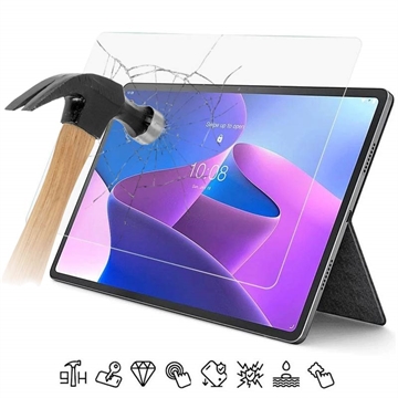 Lenovo Tab P12 Pro Tempered Glass Screen Protector - Case Friendly - Clear