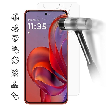 Motorola Edge 60 Neo Tempered Glass Screen Protector - 9H - Case Friendly - Transparent