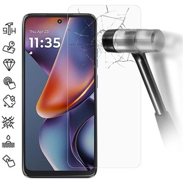 Motorola Moto G (2025) Tempered Glass Screen Protector - Case Friendly - Transparent