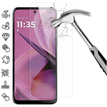 Motorola Moto G55 Tempered Glass Screen Protector - Case Friendly - Transparent