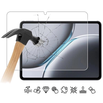 OnePlus Pad 2 Tempered Glass Screen Protector - Case Friendly - Transparent