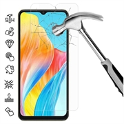 Oppo A18 Tempered Glass Screen Protector - Case Friendly - Clear
