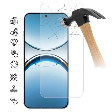 Oppo Find X8 Tempered Glass Screen Protector - Case Friendly - Transparent
