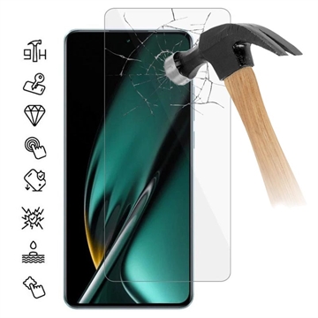 Oppo K11 Tempered Glass Screen Protector - Case Friendly - Transparent