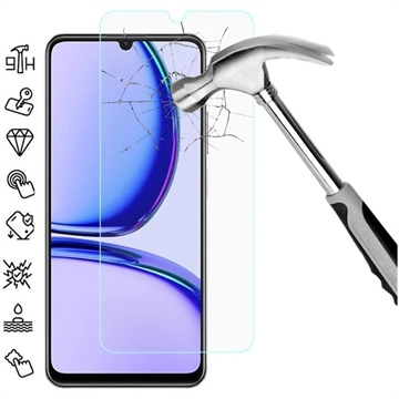 Realme C51/C53 Tempered Glass Screen Protector - Case Friendly - Transparent