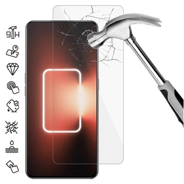 Realme GT3/GT Neo 5 Tempered Glass Screen Protector - Case Friendly - Transparent