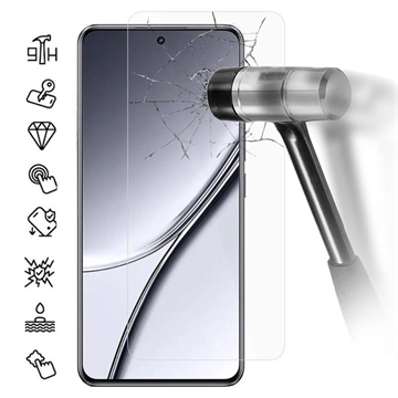 Realme GT5/GT5 240W Tempered Glass Screen Protector - Case Friendly - Transparent
