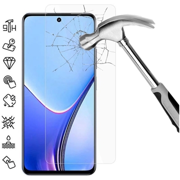 Realme V50s Tempered Glass Screen Protector - Case Friendly - Clear